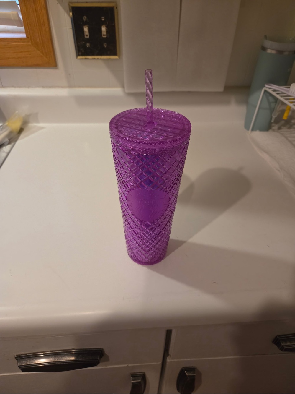 Starbucks Winter Purple Jewel cold cup